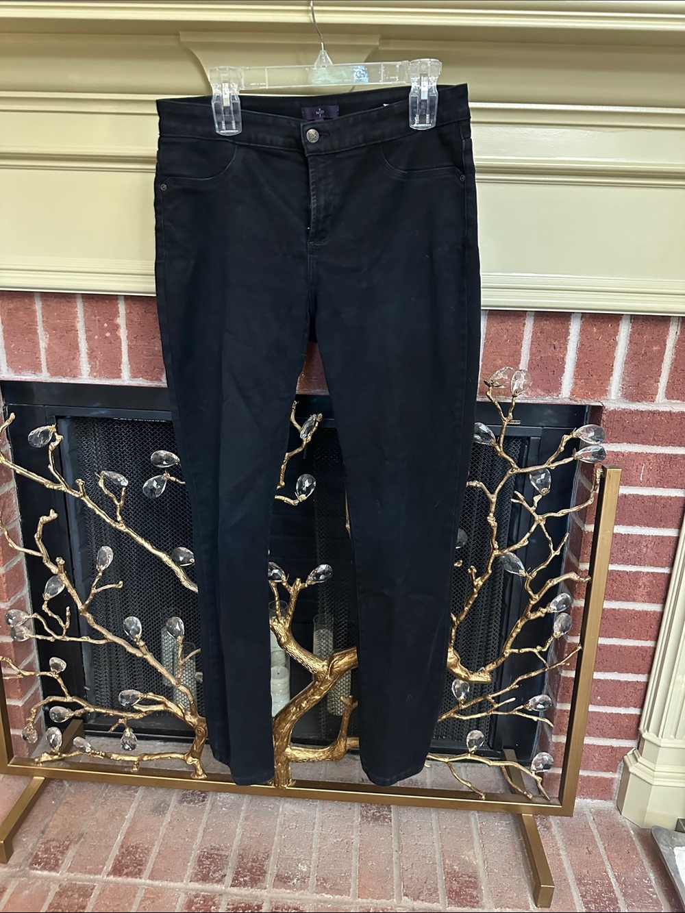 NYDJ Black Skinny Jeans - Sleek High-Rise Fit
